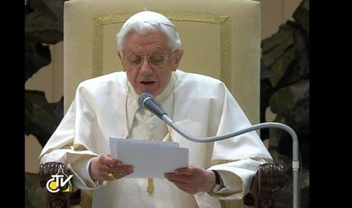 Benoit XVI message
