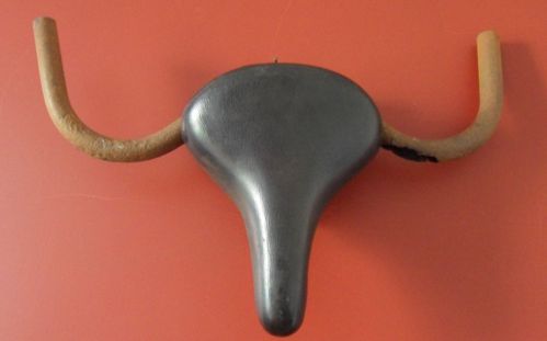 détournement d'objet: tête de taureau