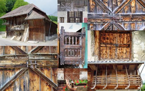 Séjour en massif des Bauges juillet 2013 montage Portes et