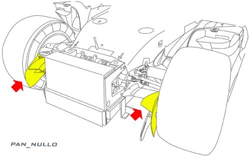 Audi R18 HY Brakes Duct LOW