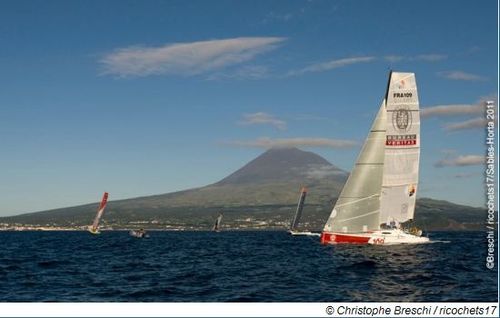 course au large les-sables-horta-les-sables sur ActuNautique.com l actualite de la voile et du nautisme