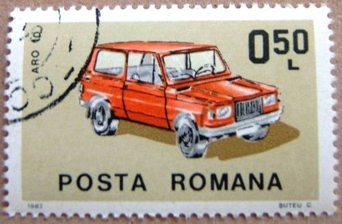 aro 10 1983 timbre oblitere posta romana