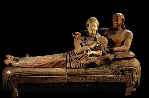 Sarcophage des époux Cerveteri Louvre