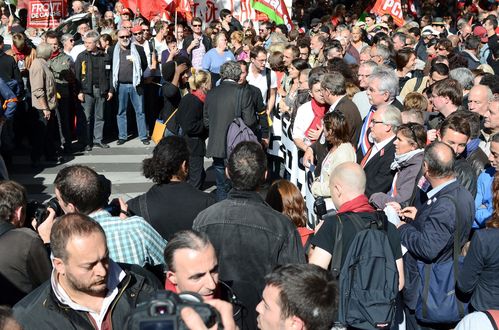 tête de cortège- photo Yves Abramovicz