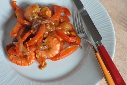 Crevettes sautées chinoises (3)