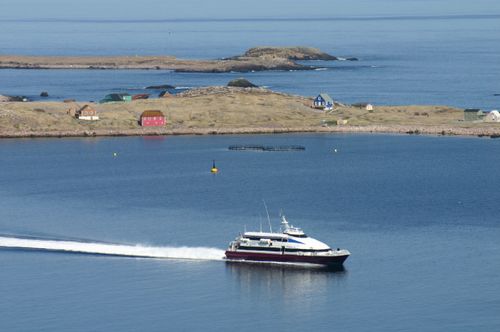 L'Atlantic Jet rentrant au port