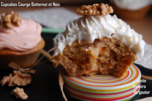 Cupcakes courge butternut
