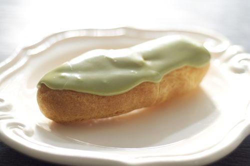 éclair thé matcha