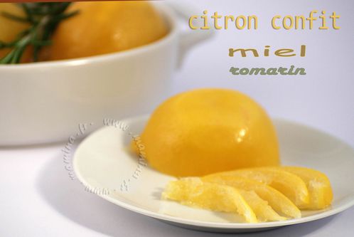 Recette de Citrons confits express