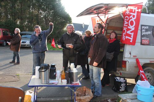 le front de Gauche à La Boissière