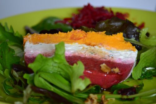 Terrine betteraves carottes