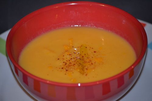 Veloute patate douce fenouil