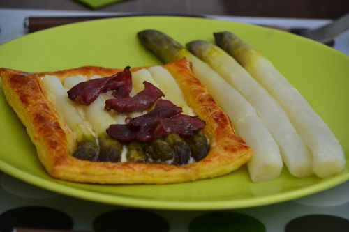 Feuilleté asperges