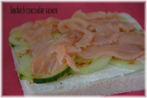 sandwich concombre