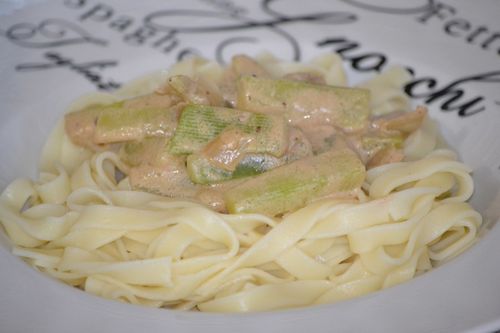 Tagliatelles courgettes 2