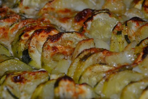 Tian courgettes pdt