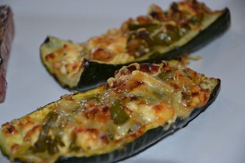 courgettes farcies menthe