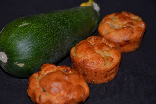 Muffins courgettes 2