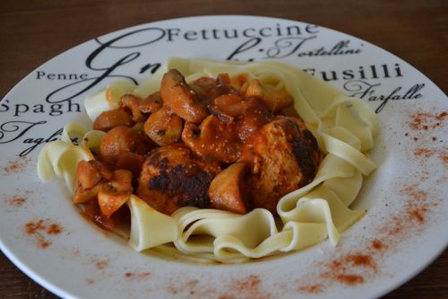 Pappardelles aux boulettes 1