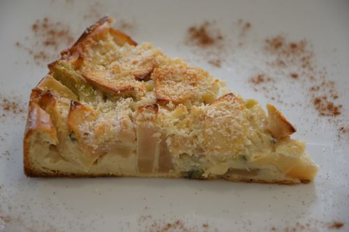 Clafoutis pommes kiwis 2
