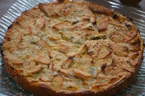 Clafoutis pommes kiwis