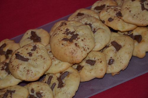 Cookies pomme choco 1