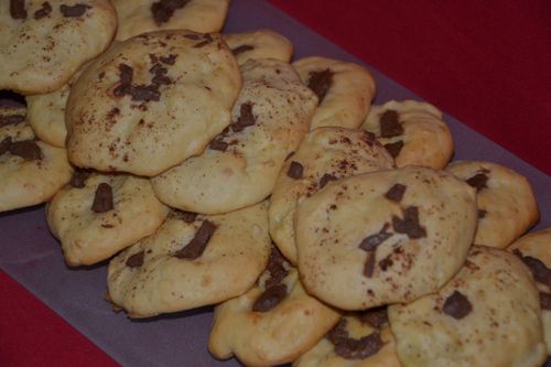 Cookies pommes choco 2