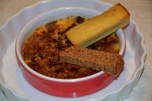 Creme brulee clementines