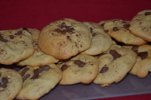 cookies pommes choco