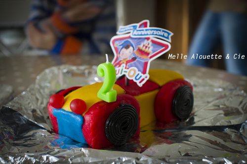 gateau voiture oui oui