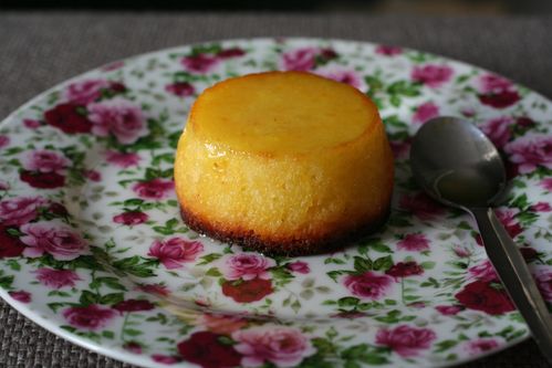 gâteau fondant à l'orange façon baba