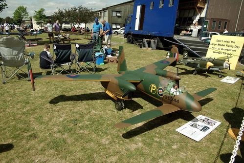 Duxford airshow 2010 modèle Miles M39B Libelulla