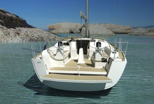 voilier Dufour 335 GL vu de l arriere