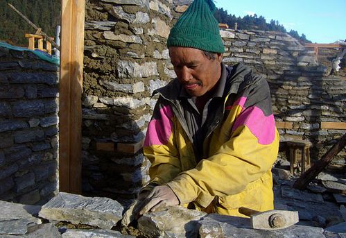 nepal- maçon népal