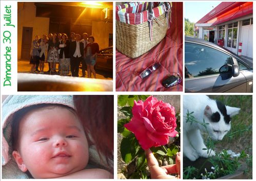 dimanche 30 juillet 2011