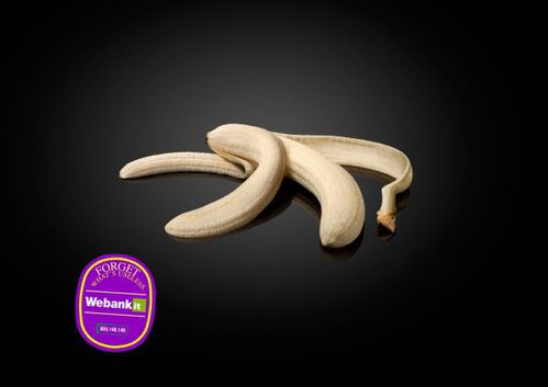 publicité webank banane