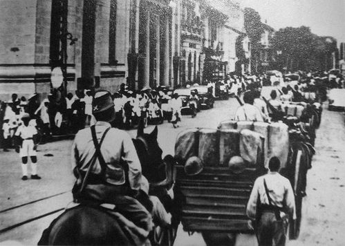 Saigon 1941 - Entrée des troupes japonaises
