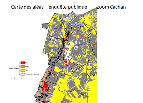 Sinistres déclarés à Cachan