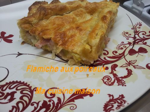 Flamiche aux poireaux - Le blog de macuisinemaison.over-blog.com