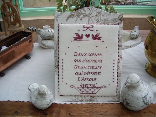 Sacha par Améga (grille coeurs d'Amour par Améga)