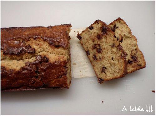 Cake banane-choco1