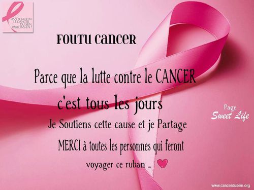 cancer slogan