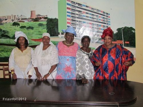 27 Août 2012 -Mme KOUYATE et ses collaboratrices (1)