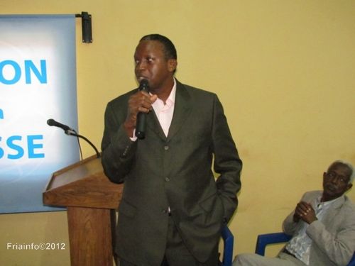 Ouverture de la cérémonie - Mr Ibrahima Cherif BAH, ancie