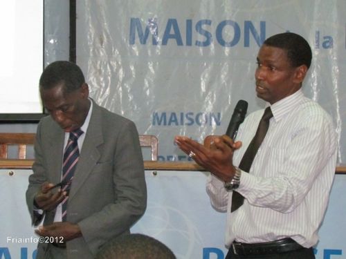 Ouverture de la cérémonie - Mr Ibrahima ancien ministre d