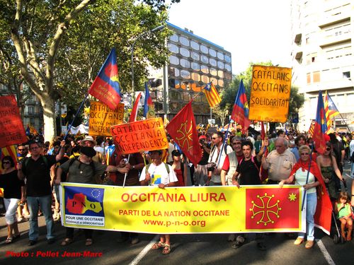 Barcelona-Diada-Parti de la Nation Occitane