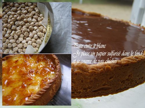 tarte aux deux chocolat Saveur orange Jaclyne cuisine et gourmandise