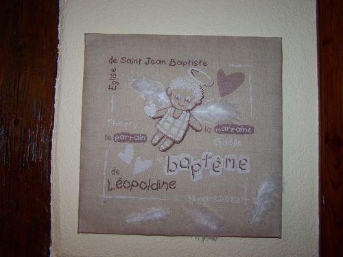 Cadre photo bapteme - Trendyyy.com