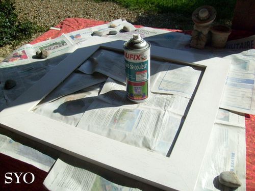 Peinture cadre -mamigoz