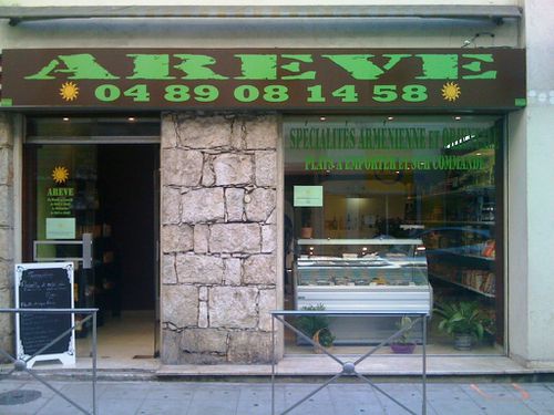 Areve épicerie arménienne Nice